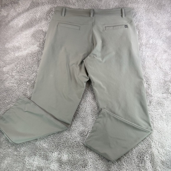 Free Fly Pants Men's 36x30* Gray Performance Golf Casual Stretch Lightweight - Picture 3 of 10